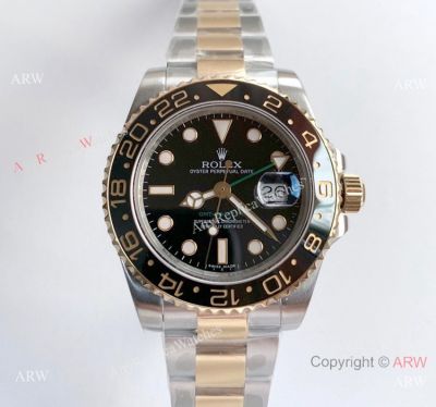 NEW Rolex GMT-Master II 2 Tone Noob 3135 Replica Watch (V10 Version)
